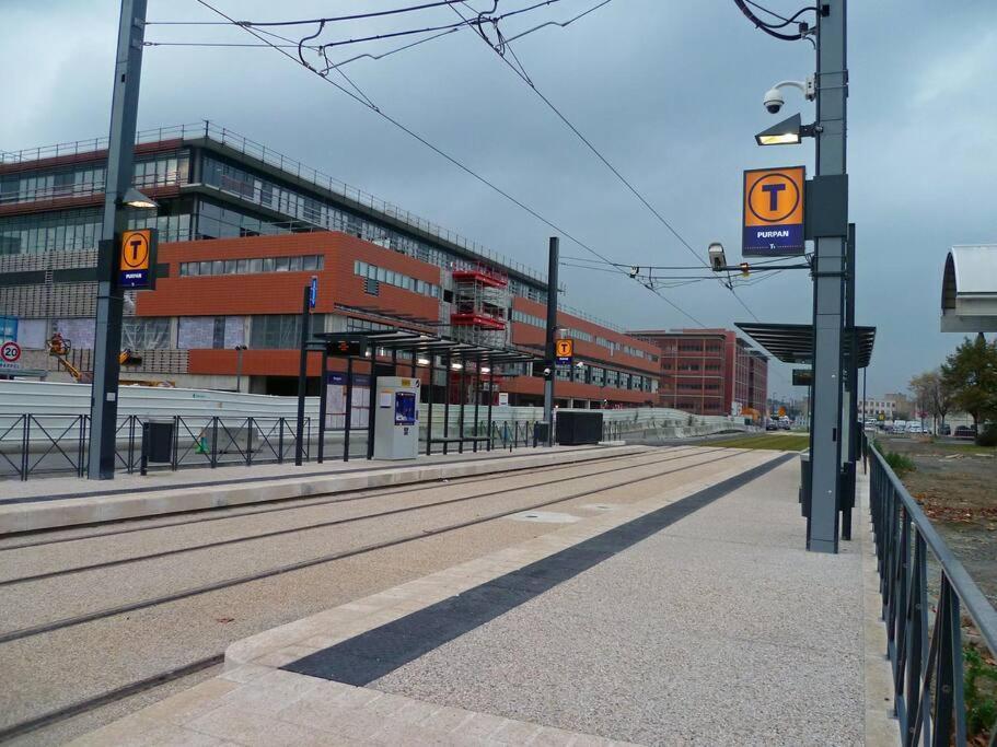 Ferienwohnung Le Purpan : Au Pied Du Tram Et De L'Hopital! Toulouse Exterior foto